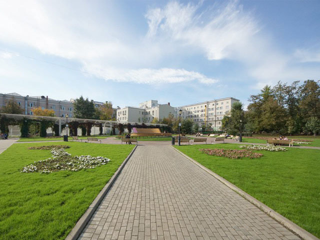 Москва сад баумана